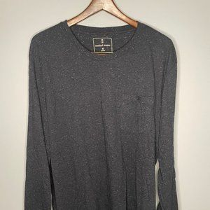 Mutual Weave. Grey Long Sleeve Shirt. XXL.